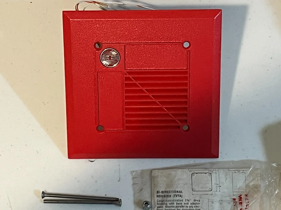 Altavoz controlador de compresión empotrado de voz/tono Atlas Sound VTF-17UCRE 70 V Foto 2 de 2