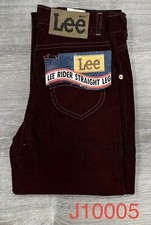 Vintage Lee Children's Khaki Riders Corduroy Pants/Jeans 27x34 Made In USA