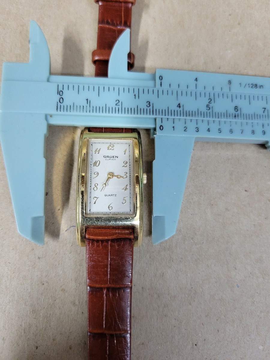 VTG GRUEN CURVEX / SUPER RARE / CREAM DIAL / QUARTZ VTG GRUEN CURVEX / SUPER RARE / CREAM DIAL / QUARTZ | eBay main image 4