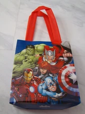 Mini Marvel The Avengers Blue Red Reusable Shopping Gift Bag