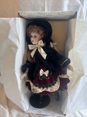 Poupée Collection Franklin Mint Par Janet Johnson – Porcelaine, édition Limitée