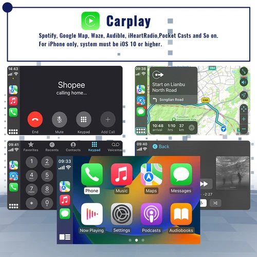 Auto Carplay MirrorLink PQ Auto Radio NONAME 6.5inch RCD330 RCD340G 187B Android - Bild 7 von 13
