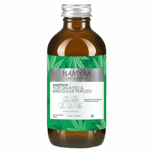 Namyaa Anartava -For Delayed and Irregular Periods ml, White, 200 Ml