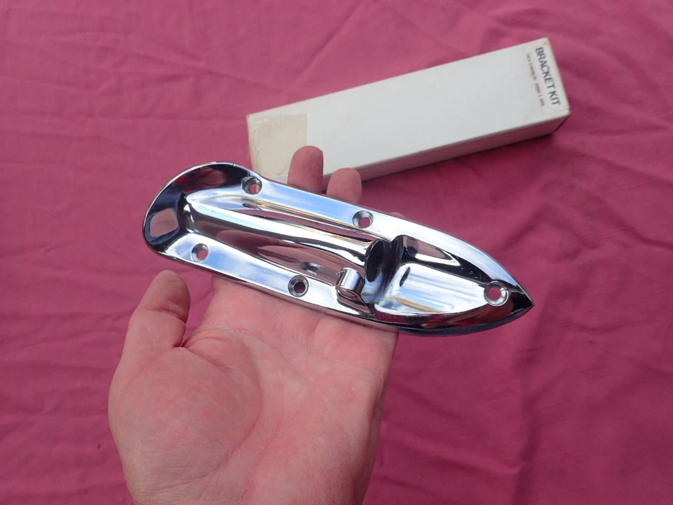 1957-58 Mercury, Edsel spotlight bracket, RH, NOS! Unity 120-R - Image 3 of 4