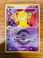 NM! Hypno (25/112) EX Fire Red & Leaf Green Reverse Holo Rare Pokemon Card!