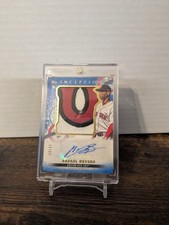 2020 Topps Inception Jumbo Patch Auto Rafael Devers 03/10
