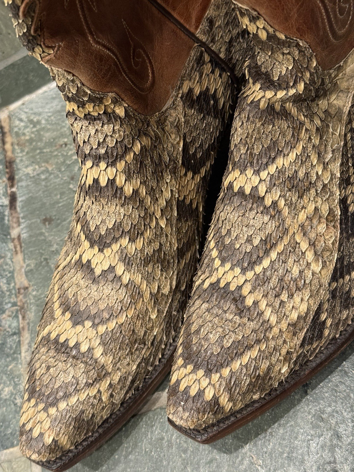 Lucchese Classics Eastern Diamondback Rattlesnake… - image 15