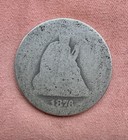 1876-CC ~ Seated Liberty Quarter ~ Rare Carson City Mint ~ Original ~ Low Ball!! — photo 9