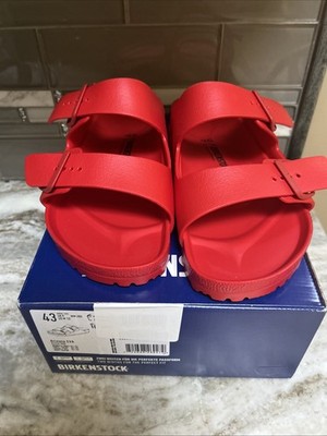 Birkenstock Arizona EVA Red Sandals Mens 9 EU42 Waterproof Slides Arizona | EVA | Active Red – Birkenstock Midtown main image 4