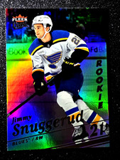 2025-26 Fleer Ultra Hockey Jimmy Snuggerud Rookie Rainbow Foil #177 GRADE ME 💙