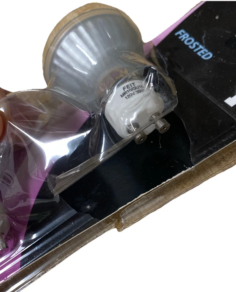 Feit Electric Frosted Reflector 35 Watt GU10 Pin Light Bulbs 2 Pack Read - Image 3 of 3