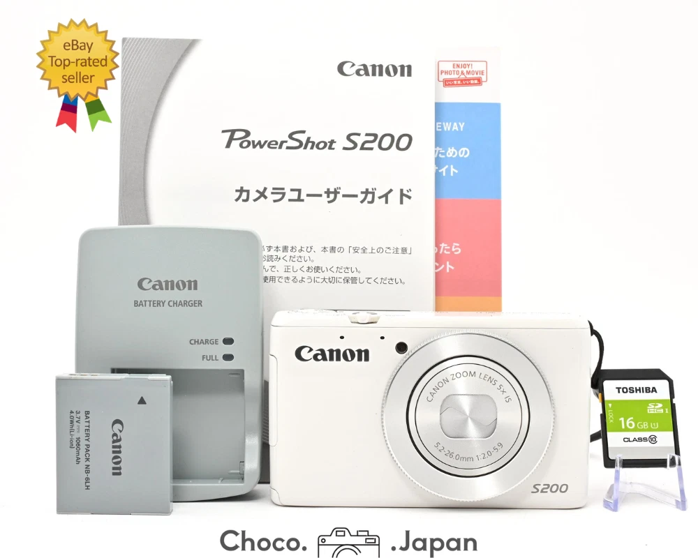 Canon PowerShot S200 Digital Cameras for sale | eBay