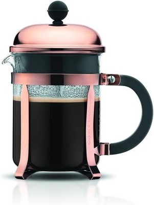 Bodum Chambord Kaffeebereiter 4 Tassen 0,5l Kupfer Rich Copper 1924 18 Kanne