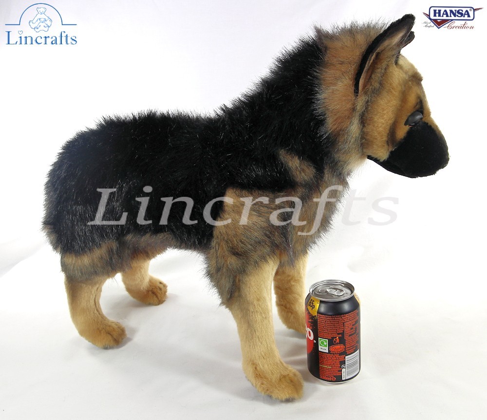 Hansa German Shepherd Soft Toy Lifelike Dog Teddy 50cmL. Gift