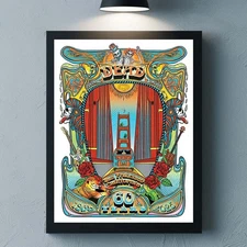 Fishbone Warped Tour 2025 Gig Poster In Long Beach California On July 26 And 27