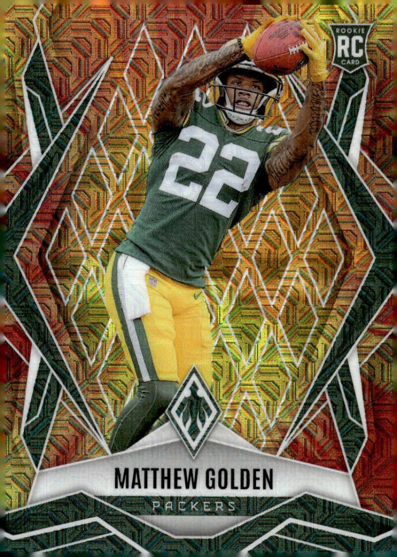 Matthew Golden RC 2025 Panini Phoenix FireBurst /350 #174 ROOKIE Packe ID:155720