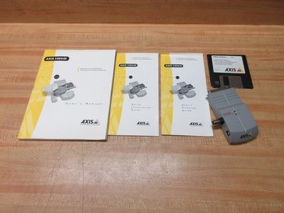 AXIS Communications AXIS21F4EC Network Print Server AXIS 542 Partial