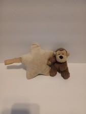 Little Jellycat London Bashful Monkey Star Musical Pull Baby Plush Animal Toy