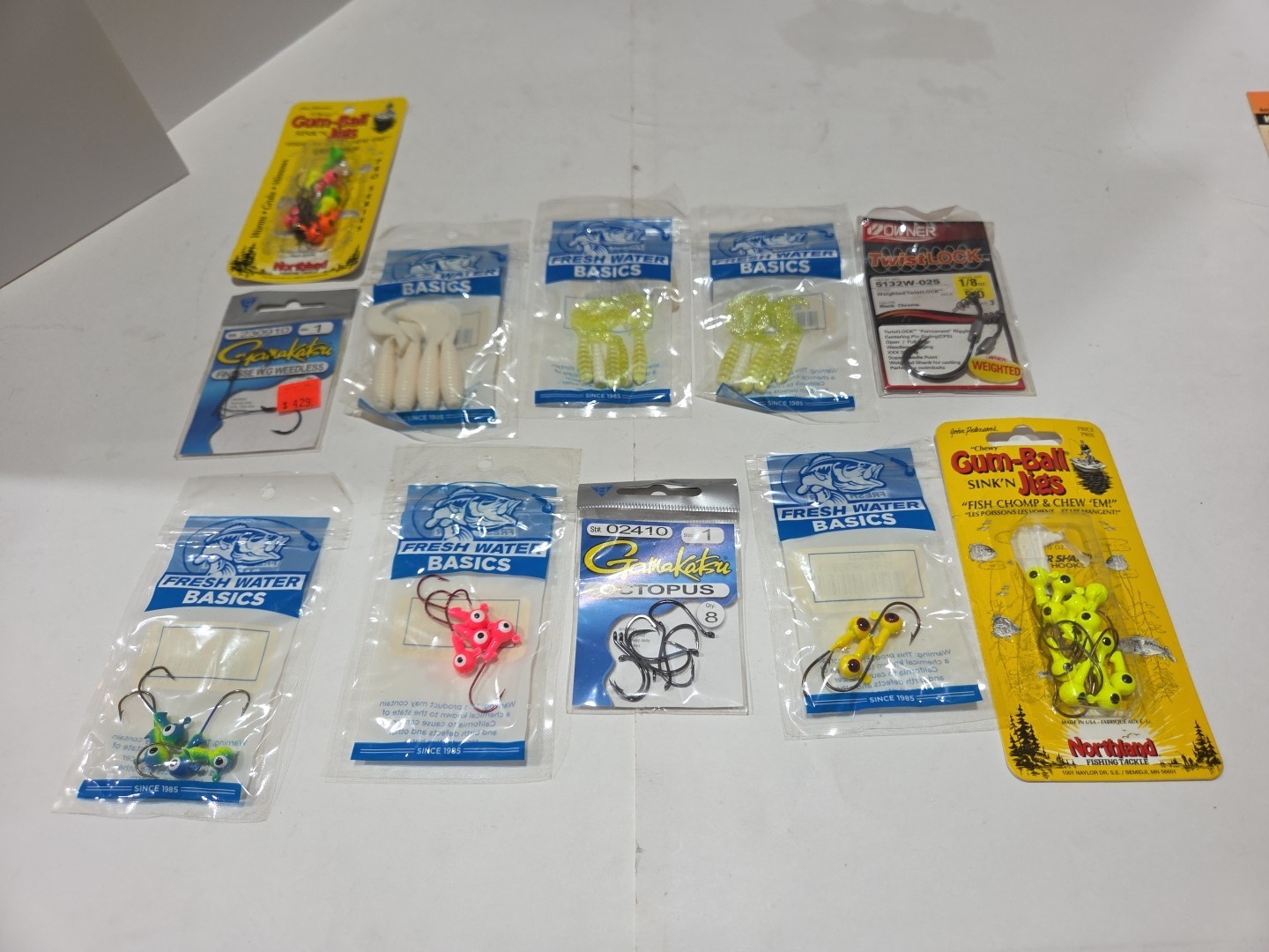 Fishing Accessories Lot - 30+ Hooks, Baits, Locks, Jig Heads, Weights, Etc - Image 4