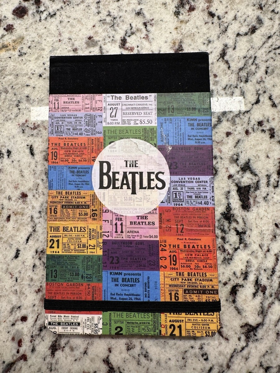 The BEATLES ™ American Tour 1964 - Ticket Reproductions - Notepad