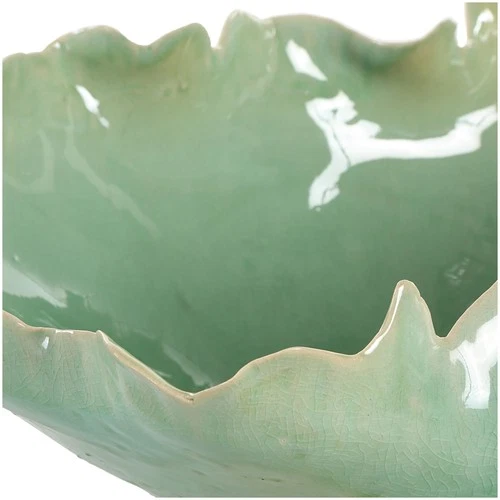 Uttermost 18226 Lila 17-1/4"W Ceramic Decorative Bowl - Green - Picture 2 of 5