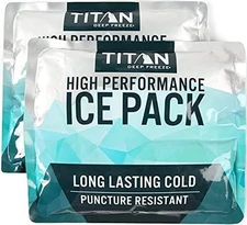 High Performance Reusable Ice Packs 2 Pack