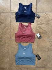 3 PAIR NIKE PRO COMBAT DRI-FIT SPORTS BRAS WOMENS SIZE XL