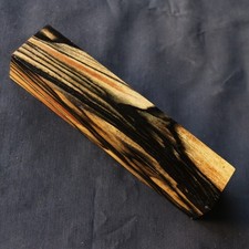 Black White Ebony Blank 42 190 33mm Exotic Wood Custom Projects 1368