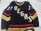 Theodore Signed #27 Vegas Golden Knights NHL Hockey Jersey Reverse Retr Size 50