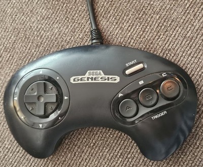 SEGA Genesis Video Game Controller 3Button Official Model Retro Collectible RARE