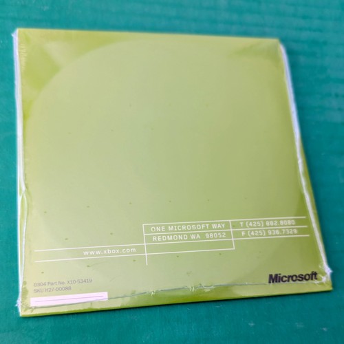 Microsoft (Original) XBOX Demo Disc Version 3.6 RETAIL KIOSK PROMO RARE SEALED - Picture 2 of 2