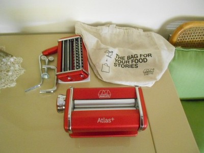 Marcato - Atlas+ Frischnudelmaschine aus eloxiertem Aluminium