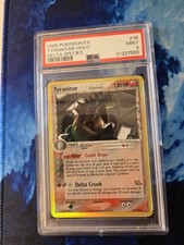 Pokemon TCG Tyranitar Delta Species Holo Rare Card 16/113 PSA 9