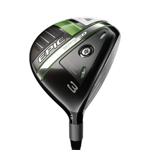 LEFT HANDED CALLAWAY EPIC SPEED FAIRWAY 3 WOOD GRAPHITE 6.0 STANDARD