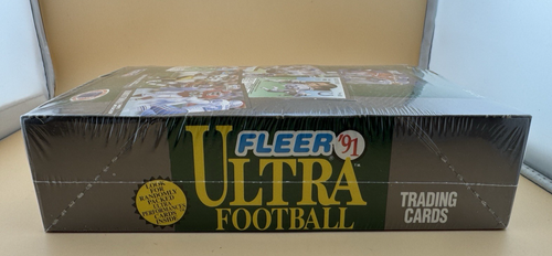1991 Fleer Ultra Football Box 36 Packs Factory Sealed - Picture 3 of 7