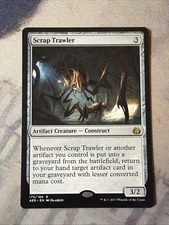 1x Scrap Trawler- Aether Revolt- NM- Mtg Magic The Gathering Card- Free Shipping