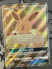 Eevee GX SM233 Sm Holo Pokemon Card Near Mint Condition