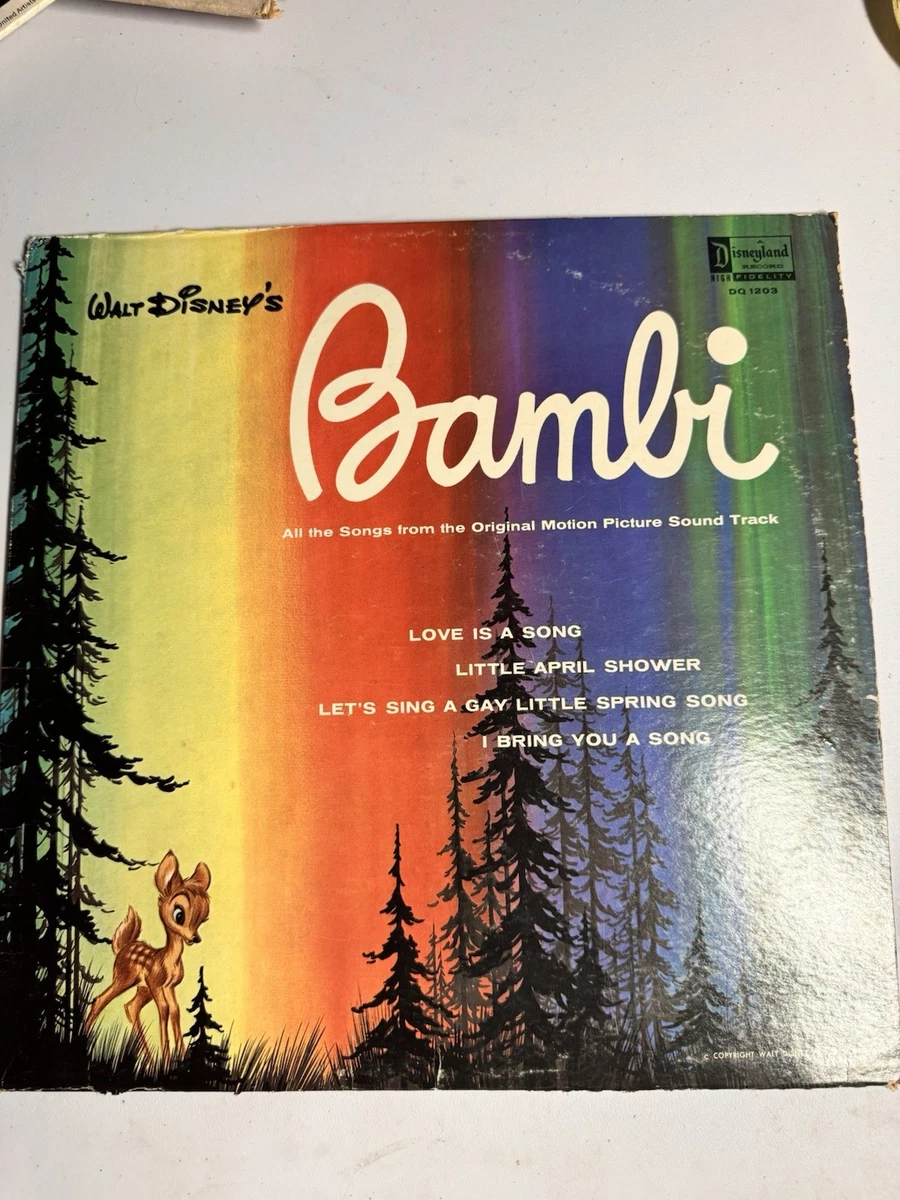 Preços baixos em Discos da Disney Bambi (Antes de 1968) | eBay