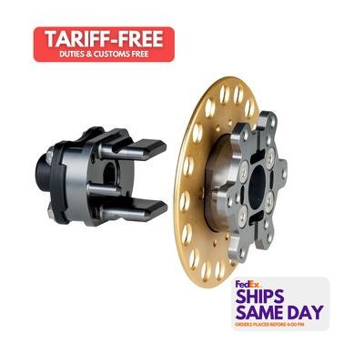 Omp OS0-0024-A03, Kit Black Aluminum Quick Release Hub Weld On Performance Parts
