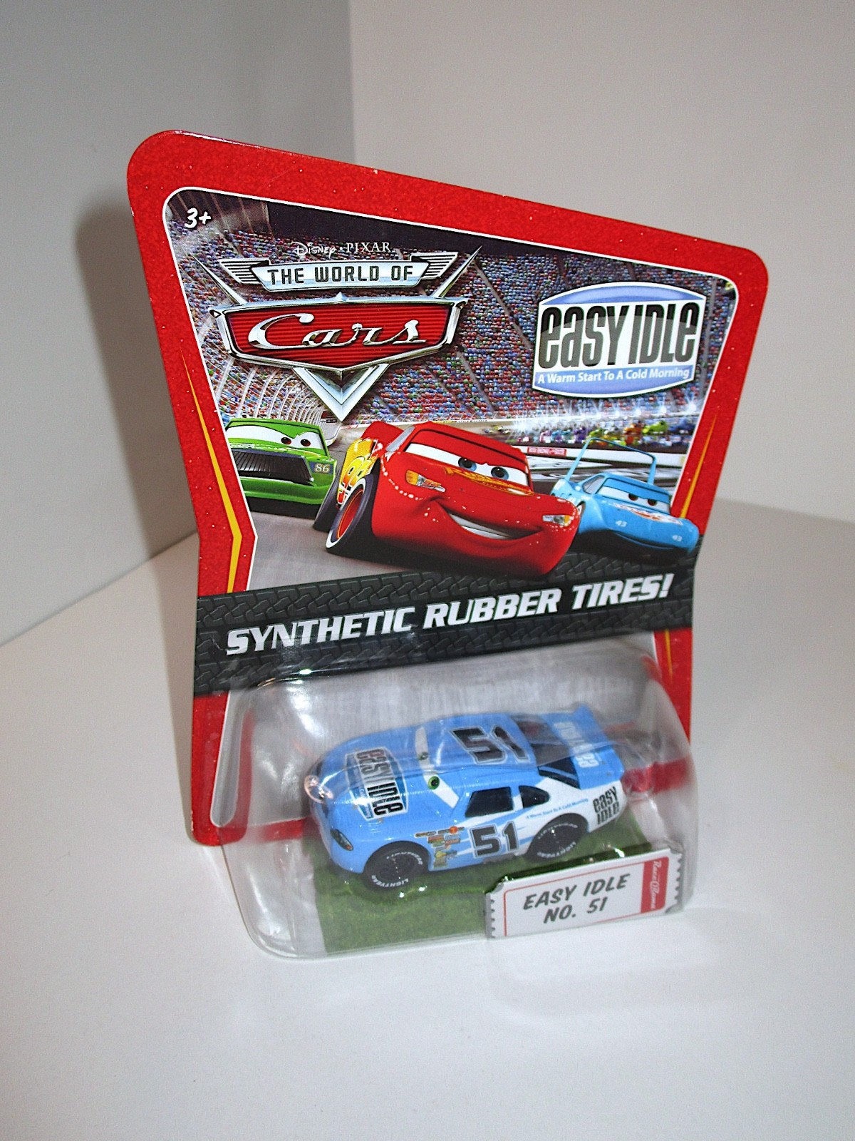 2000s Disney Pixar World Of Cars Easy Idle # 51 Synthetic Rubber Tires MOC R1880