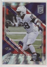 2021 Panini Donruss Elite Rookies Aspirations Shimmer /499 Odafe Oweh #153 03q4