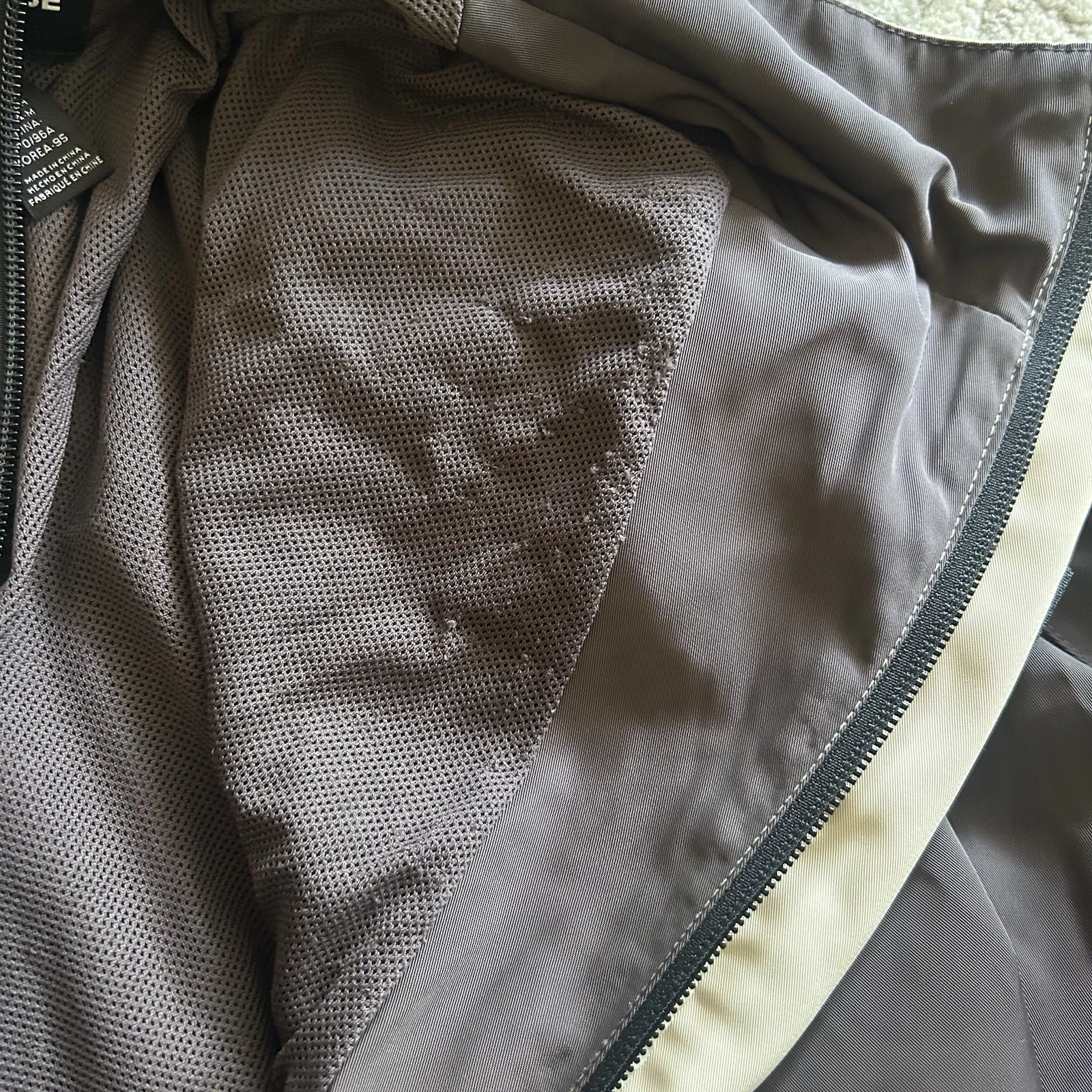Converse X A-COLD-WALL* Track Jacket in Shale Size Small - product detail image 3