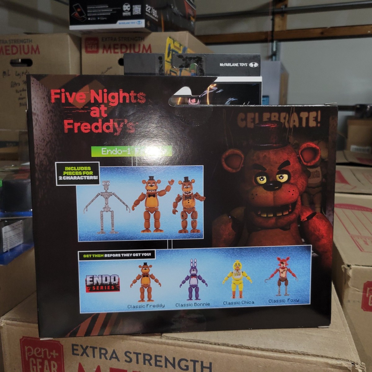 Five Nights at Freddy's Endo Series Classic Freddy FNAF Jazwares