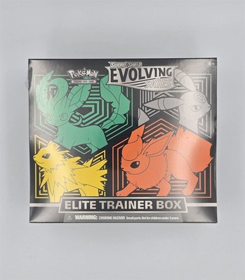 Sealed Evolving Skies Elite Trainer Box Vaporeon SWSH07 Pokemon -Kid Icarus-