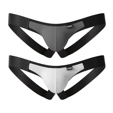 Sexy Men Thong Jockstrap/Supporter,Low-Rise Sports Underwear Panties Underpants