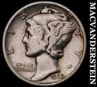 1939 Mercury Dime- Silver- Scarce Better Date No Reserve #J4974