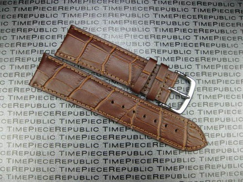 20mm Leather Buckle Strap Curve Edge Thin Pad Band Vacheron Constantin VC II - Picture 4 of 19