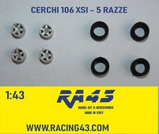 1/43 Cerchi Wheels Peugeot 106 XSI 