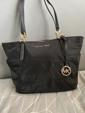 Michael Kors Large Voyager Tote Bag Black New bedford