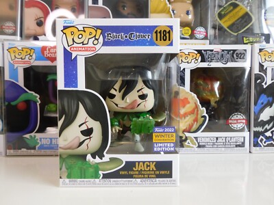 FUNKO POP VINYL BLACK CLOVER JACK #1181 WINTER CON 2022 EXCLUSIVE